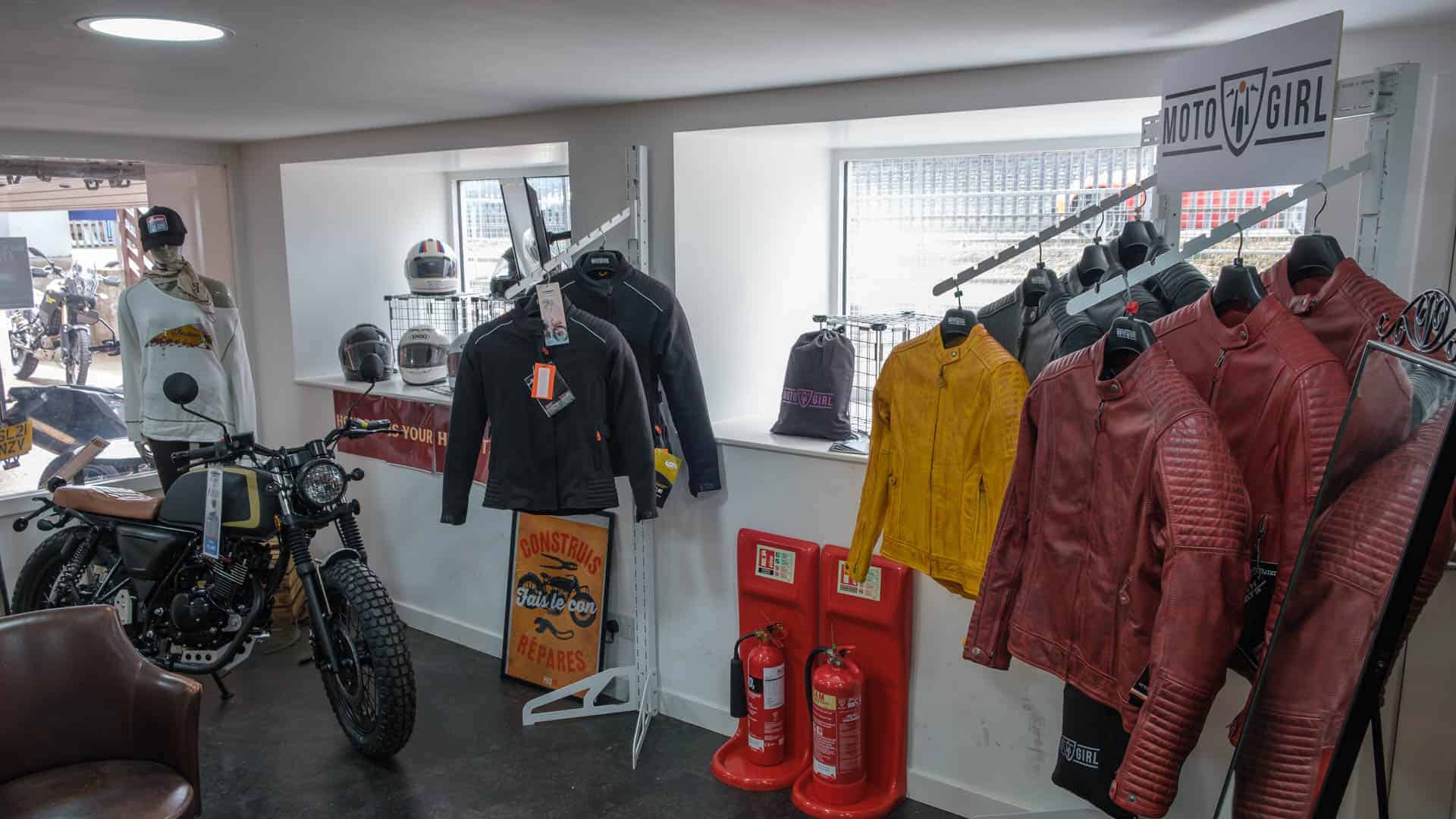 Motorcycle clothing and motorcycle