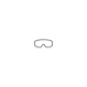 3PW192830005-HUSTLE MX DOUBLE LENS CLEAR AFC WORKS-image