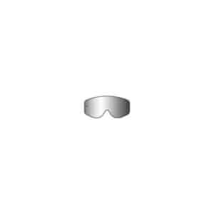 3PW192840004-RACING GOGGLES SINGLE LENS SILVER MIRROR-image