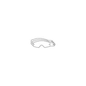 3PW192840010-RACING GOGGLES TEAR OFFS 12ct.-image