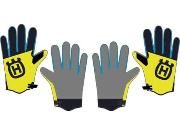 3HS240018104-Kids Railed eDrive Gloves-image